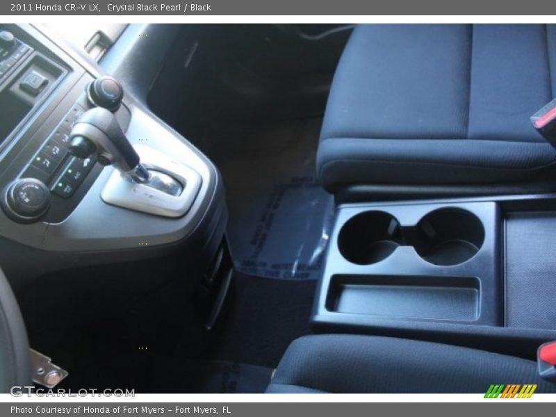 Crystal Black Pearl / Black 2011 Honda CR-V LX