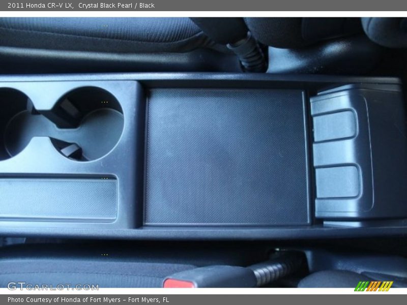Crystal Black Pearl / Black 2011 Honda CR-V LX