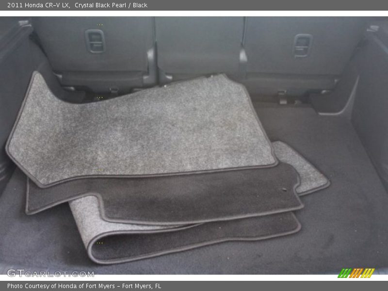 Crystal Black Pearl / Black 2011 Honda CR-V LX