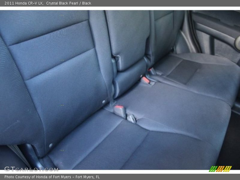 Crystal Black Pearl / Black 2011 Honda CR-V LX
