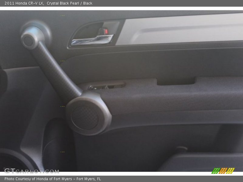 Crystal Black Pearl / Black 2011 Honda CR-V LX
