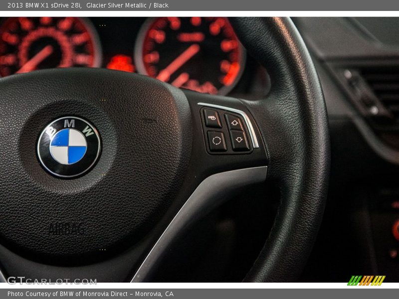 Glacier Silver Metallic / Black 2013 BMW X1 sDrive 28i