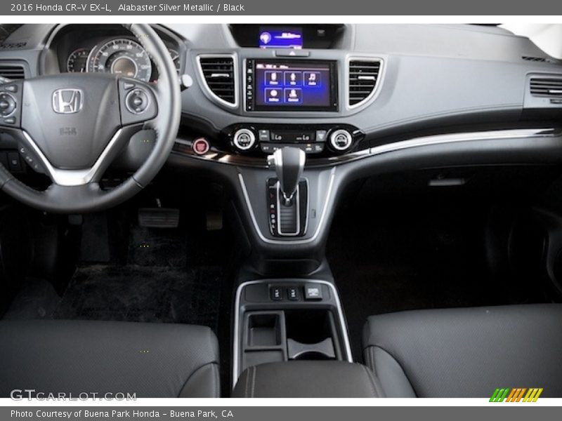 Alabaster Silver Metallic / Black 2016 Honda CR-V EX-L