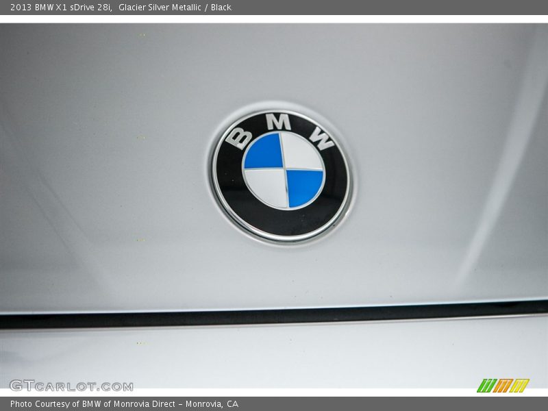 Glacier Silver Metallic / Black 2013 BMW X1 sDrive 28i