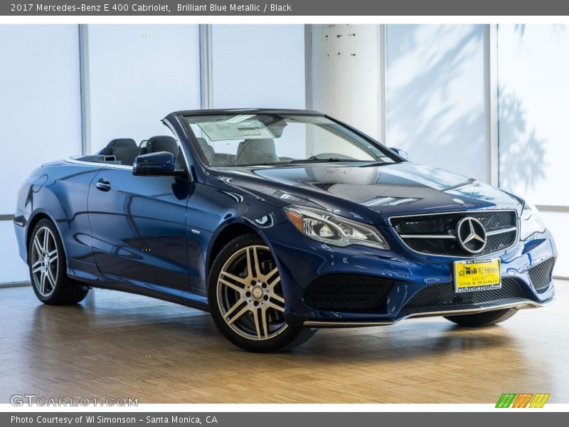 Front 3/4 View of 2017 E 400 Cabriolet