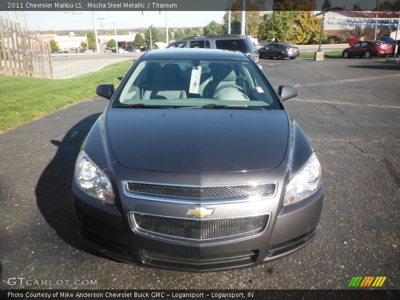 Mocha Steel Metallic / Titanium 2011 Chevrolet Malibu LS