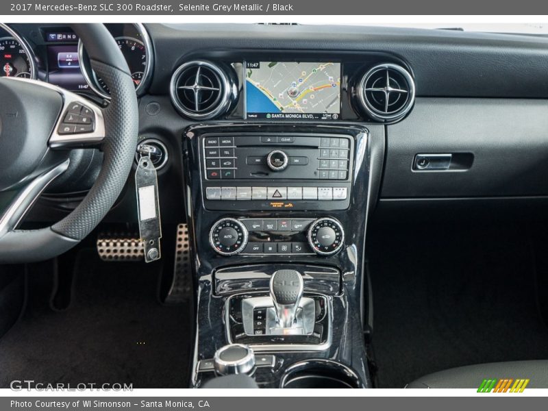 Controls of 2017 SLC 300 Roadster