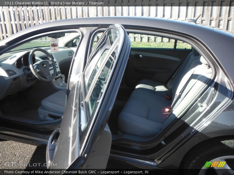 Mocha Steel Metallic / Titanium 2011 Chevrolet Malibu LS