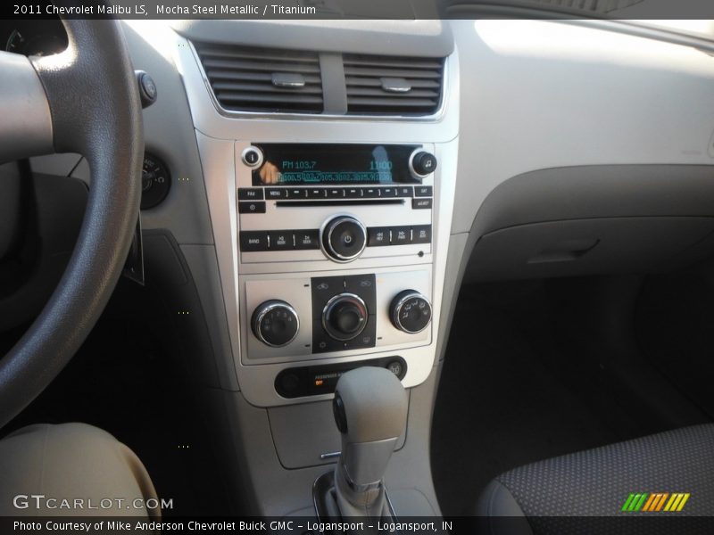 Mocha Steel Metallic / Titanium 2011 Chevrolet Malibu LS