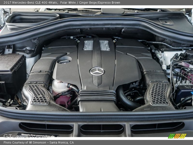  2017 GLE 400 4Matic Engine - 3.0 Liter DI biturbo DOHC 24-Valve VVT V6