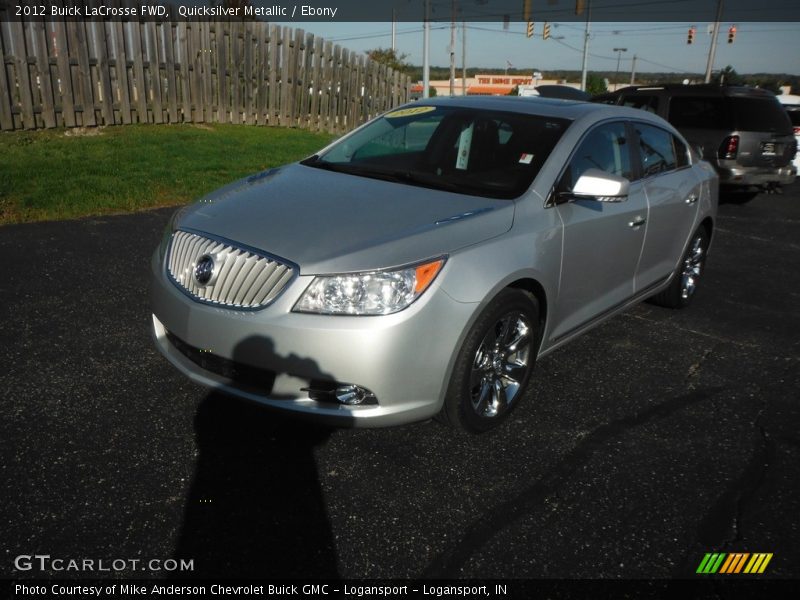 Quicksilver Metallic / Ebony 2012 Buick LaCrosse FWD