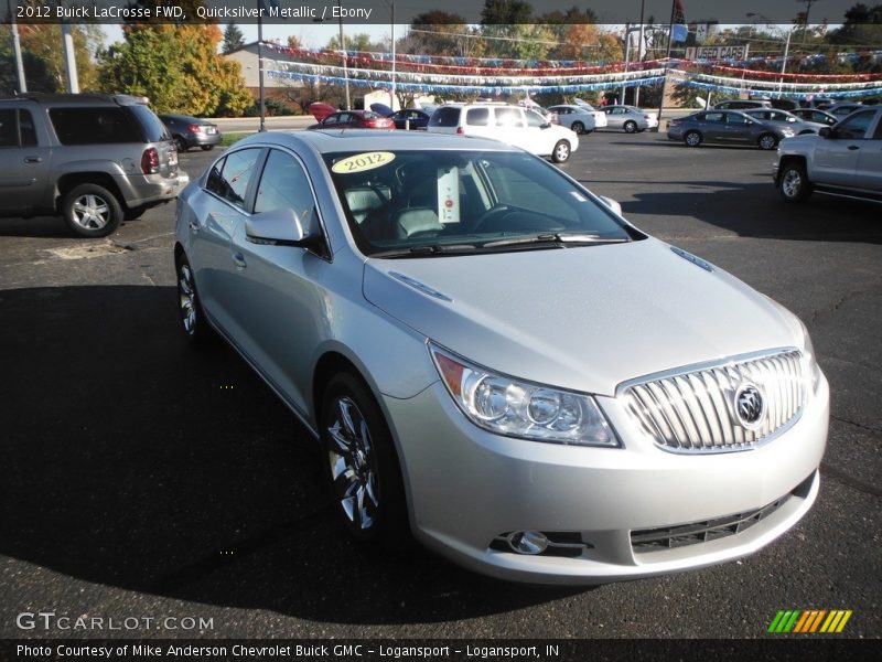Quicksilver Metallic / Ebony 2012 Buick LaCrosse FWD