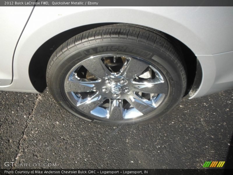 Quicksilver Metallic / Ebony 2012 Buick LaCrosse FWD