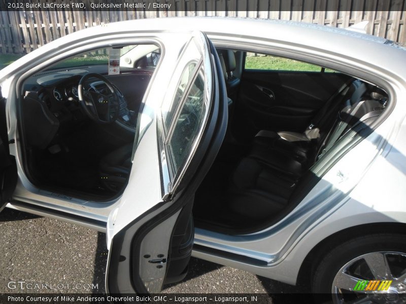 Quicksilver Metallic / Ebony 2012 Buick LaCrosse FWD