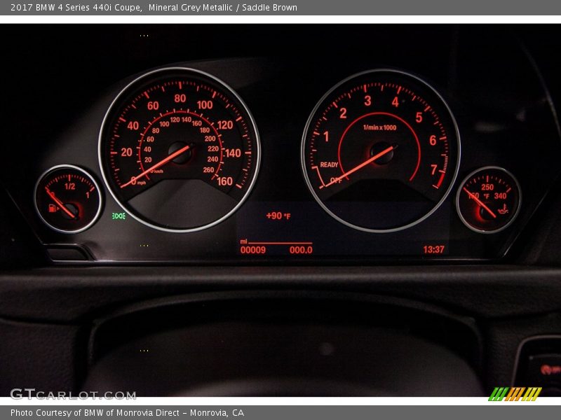  2017 4 Series 440i Coupe 440i Coupe Gauges