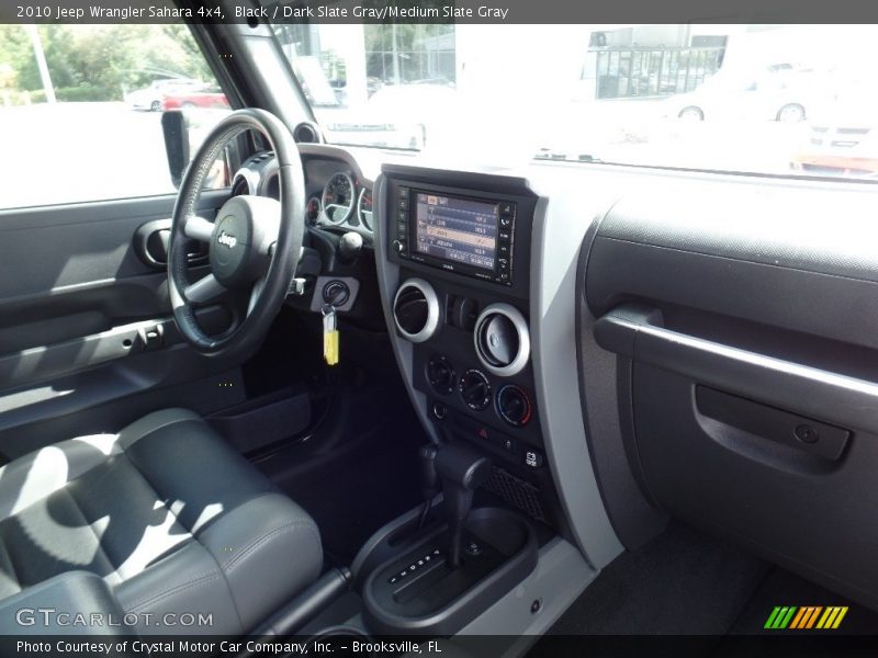 Black / Dark Slate Gray/Medium Slate Gray 2010 Jeep Wrangler Sahara 4x4
