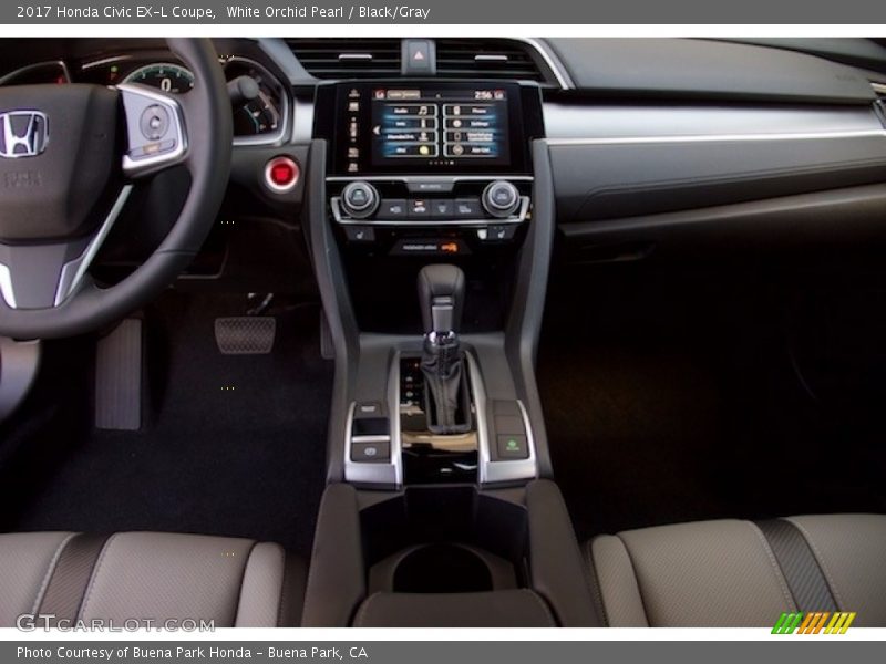 Dashboard of 2017 Civic EX-L Coupe