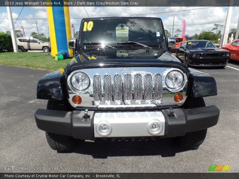 Black / Dark Slate Gray/Medium Slate Gray 2010 Jeep Wrangler Sahara 4x4
