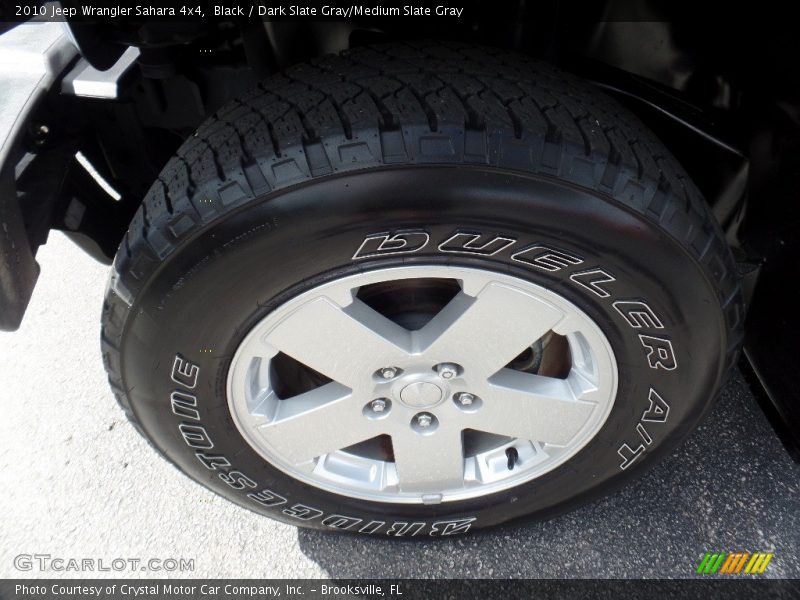 Black / Dark Slate Gray/Medium Slate Gray 2010 Jeep Wrangler Sahara 4x4