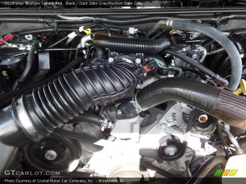 Black / Dark Slate Gray/Medium Slate Gray 2010 Jeep Wrangler Sahara 4x4