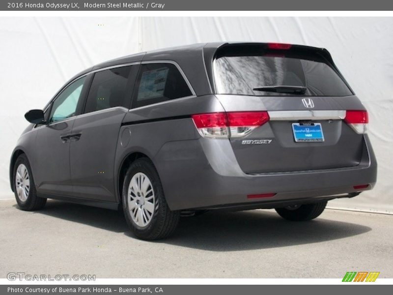 Modern Steel Metallic / Gray 2016 Honda Odyssey LX