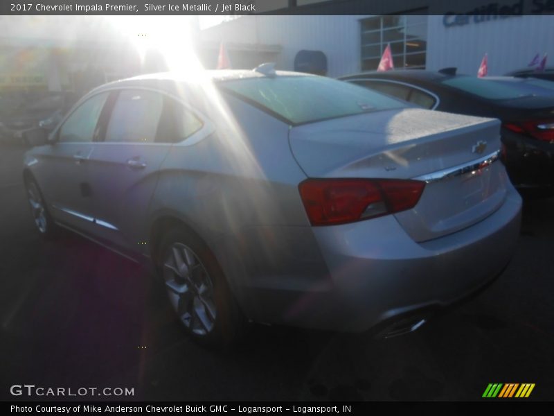 Silver Ice Metallic / Jet Black 2017 Chevrolet Impala Premier