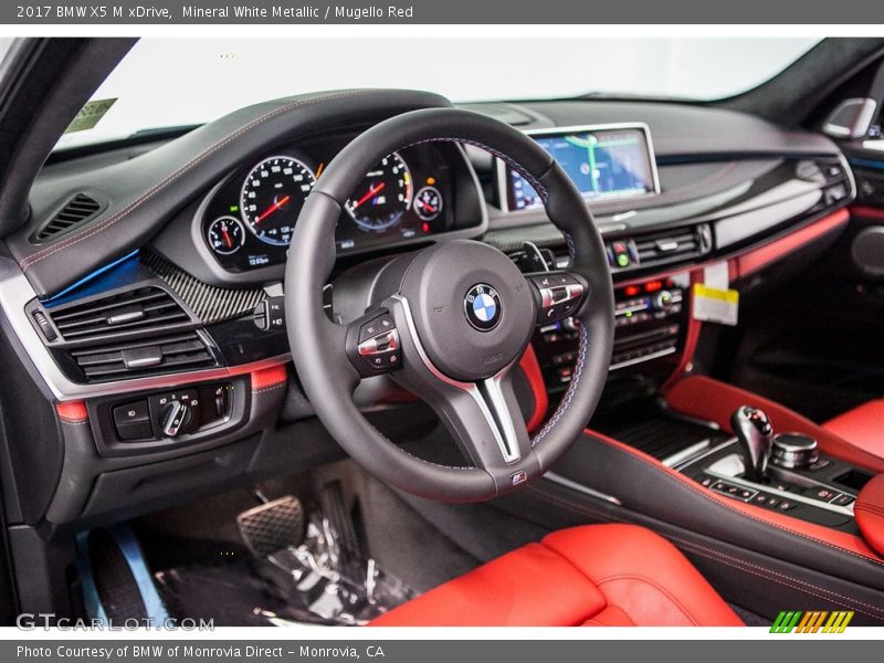  2017 X5 M xDrive Mugello Red Interior