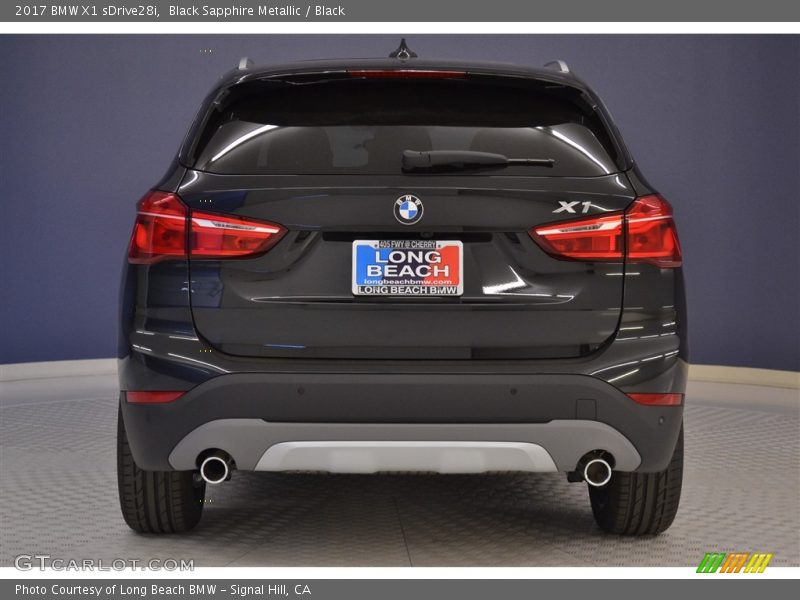 Black Sapphire Metallic / Black 2017 BMW X1 sDrive28i