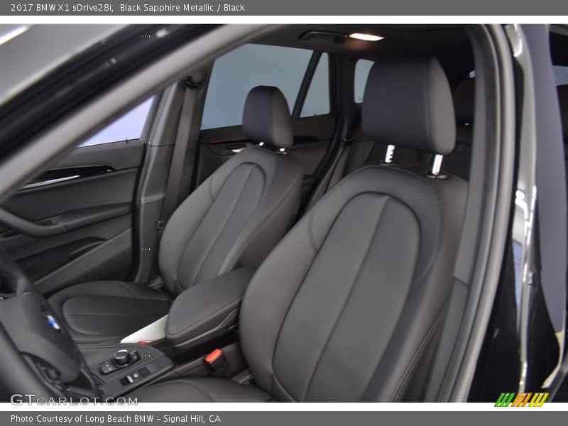Black Sapphire Metallic / Black 2017 BMW X1 sDrive28i