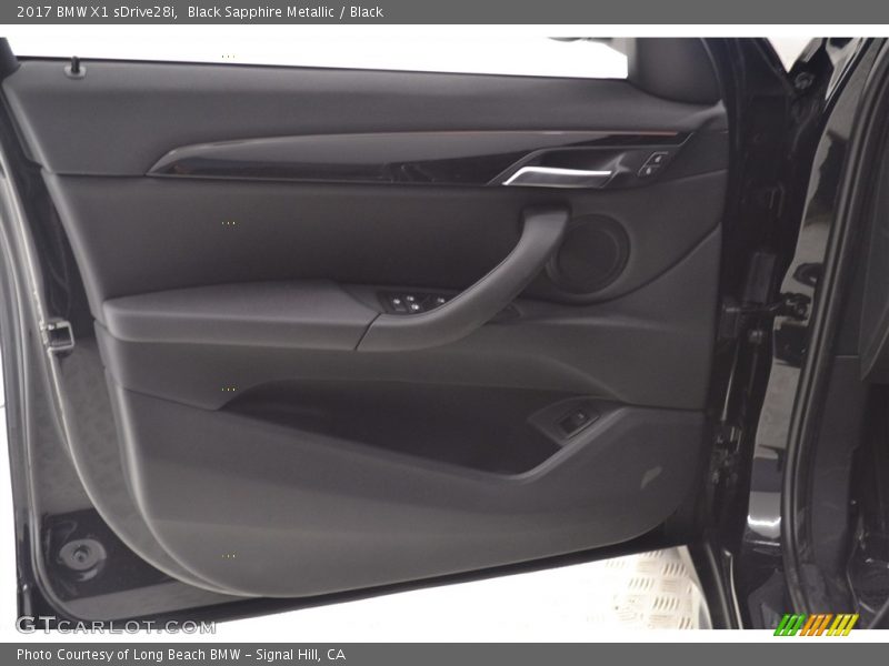 Black Sapphire Metallic / Black 2017 BMW X1 sDrive28i