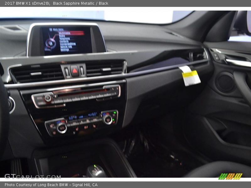 Black Sapphire Metallic / Black 2017 BMW X1 sDrive28i