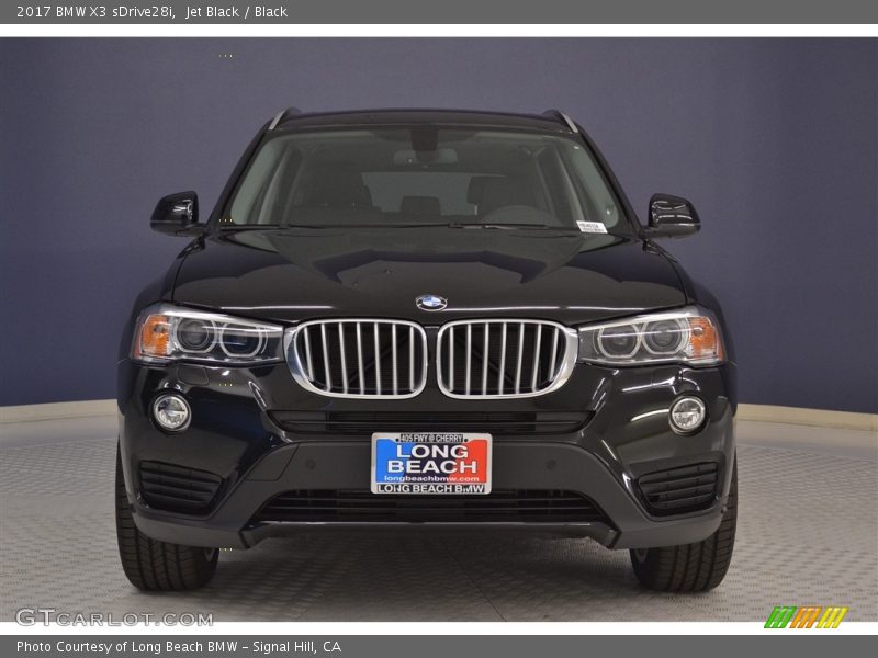 Jet Black / Black 2017 BMW X3 sDrive28i
