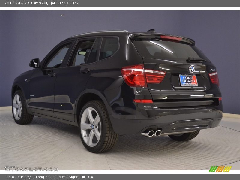 Jet Black / Black 2017 BMW X3 sDrive28i