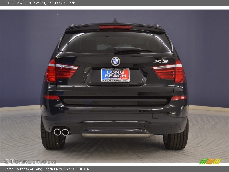Jet Black / Black 2017 BMW X3 sDrive28i