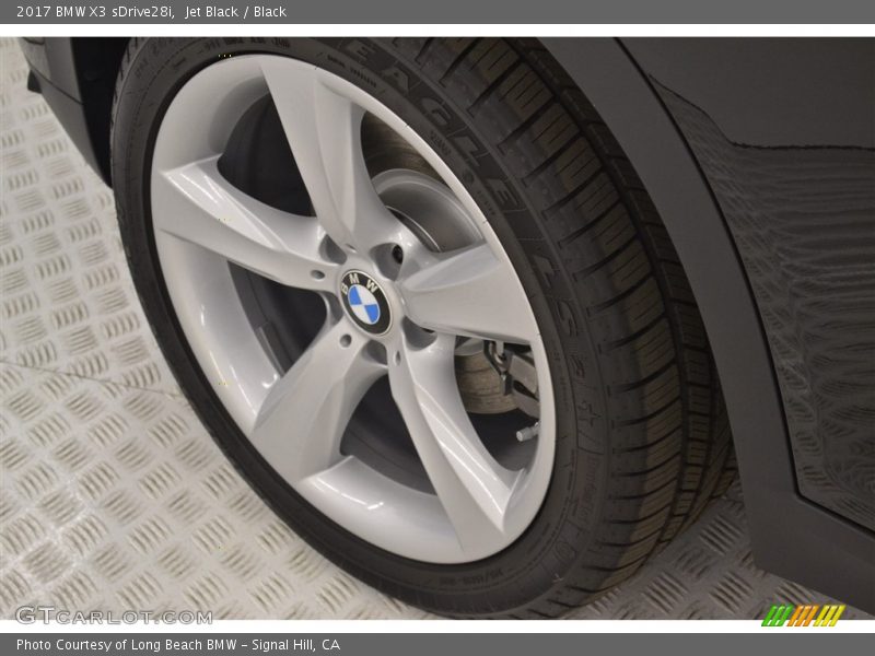 Jet Black / Black 2017 BMW X3 sDrive28i