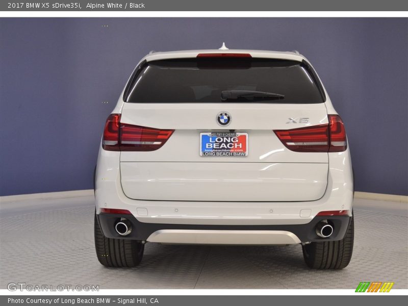 Alpine White / Black 2017 BMW X5 sDrive35i