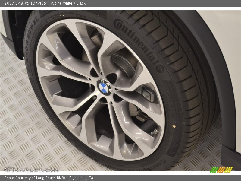 Alpine White / Black 2017 BMW X5 sDrive35i