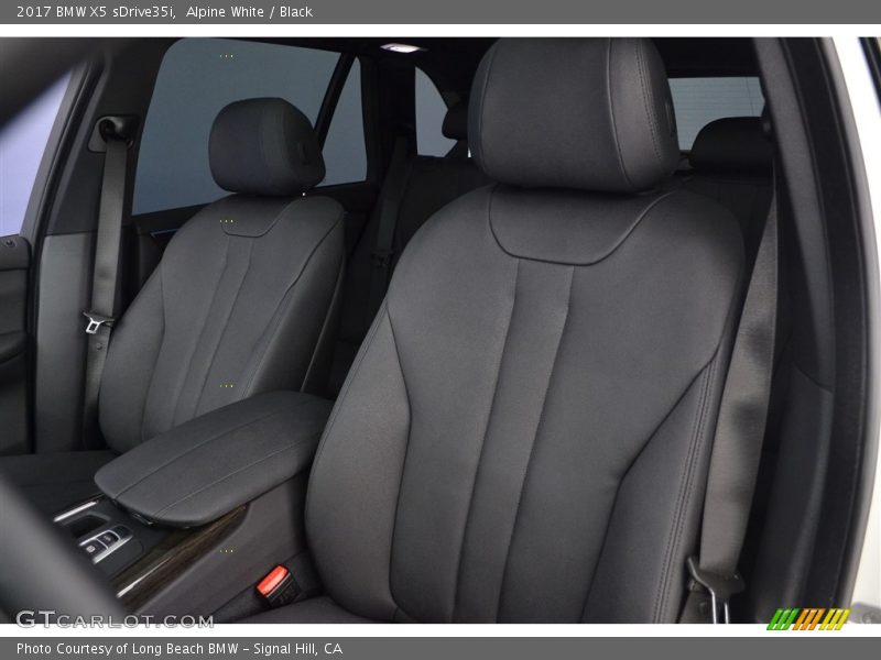 Alpine White / Black 2017 BMW X5 sDrive35i