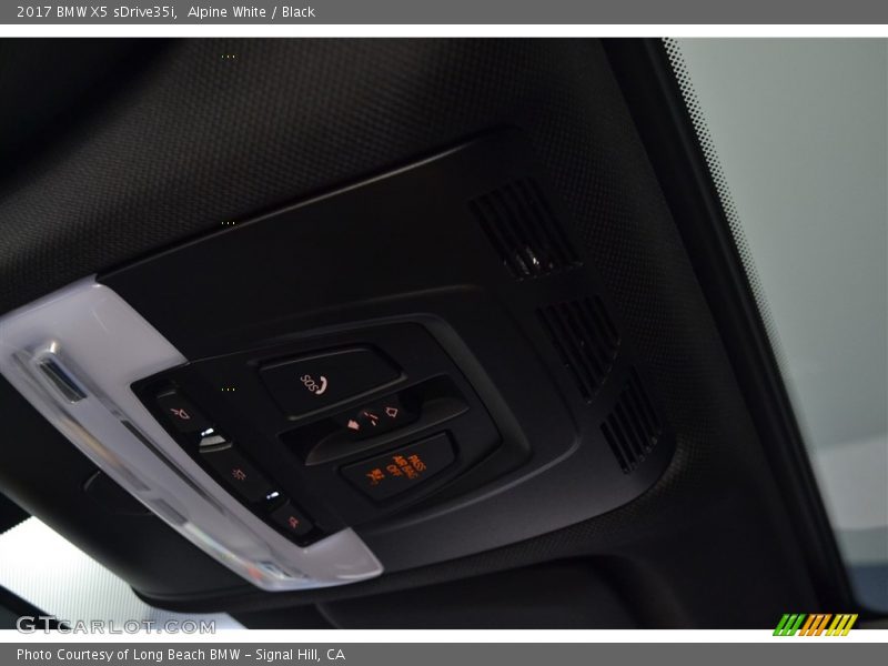 Alpine White / Black 2017 BMW X5 sDrive35i