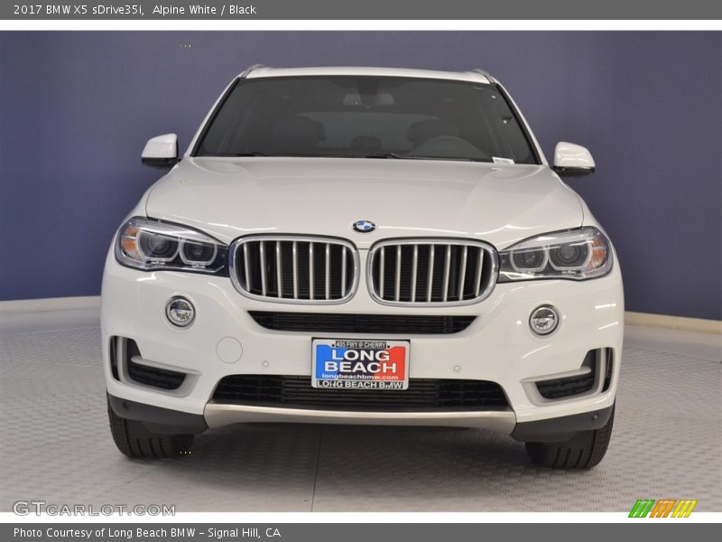 Alpine White / Black 2017 BMW X5 sDrive35i