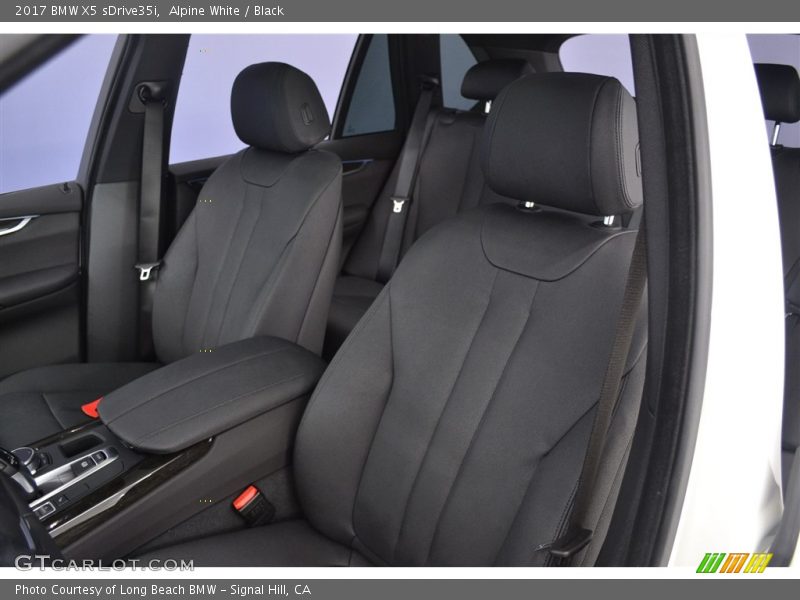 Alpine White / Black 2017 BMW X5 sDrive35i