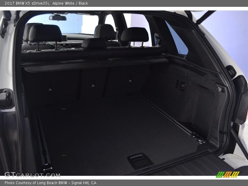 Alpine White / Black 2017 BMW X5 sDrive35i