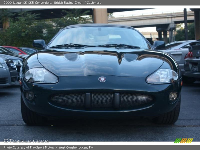 British Racing Green / Cashmere 2000 Jaguar XK XKR Convertible