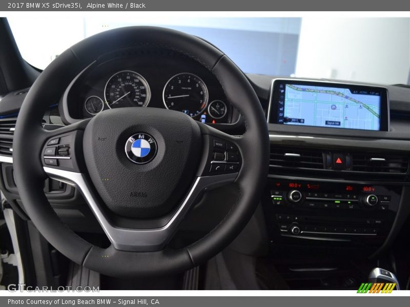 Alpine White / Black 2017 BMW X5 sDrive35i