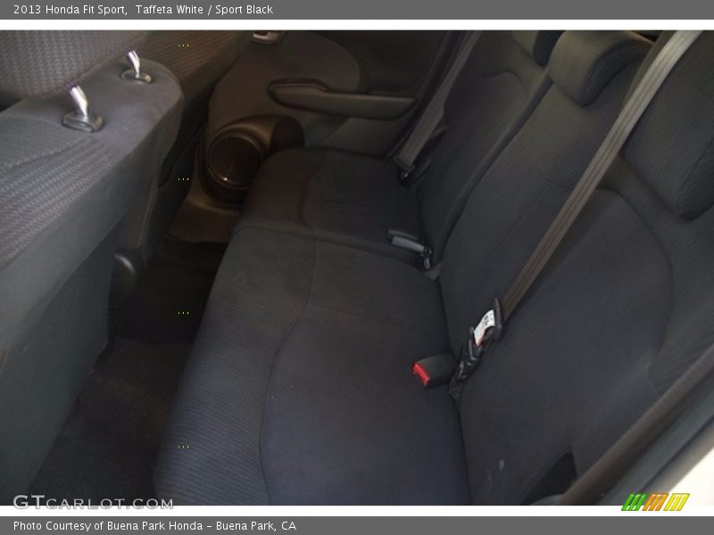 Taffeta White / Sport Black 2013 Honda Fit Sport