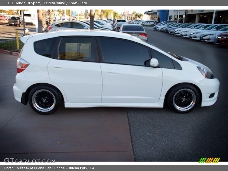 Taffeta White / Sport Black 2013 Honda Fit Sport