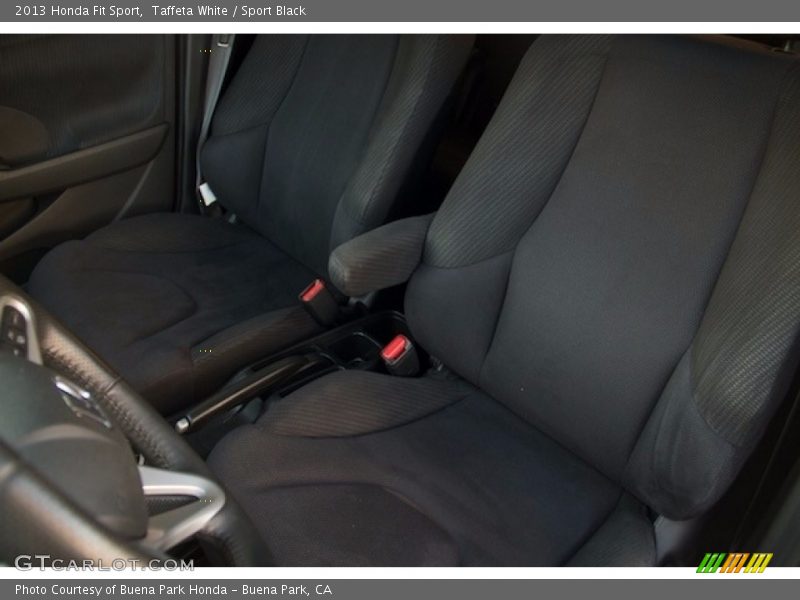 Taffeta White / Sport Black 2013 Honda Fit Sport