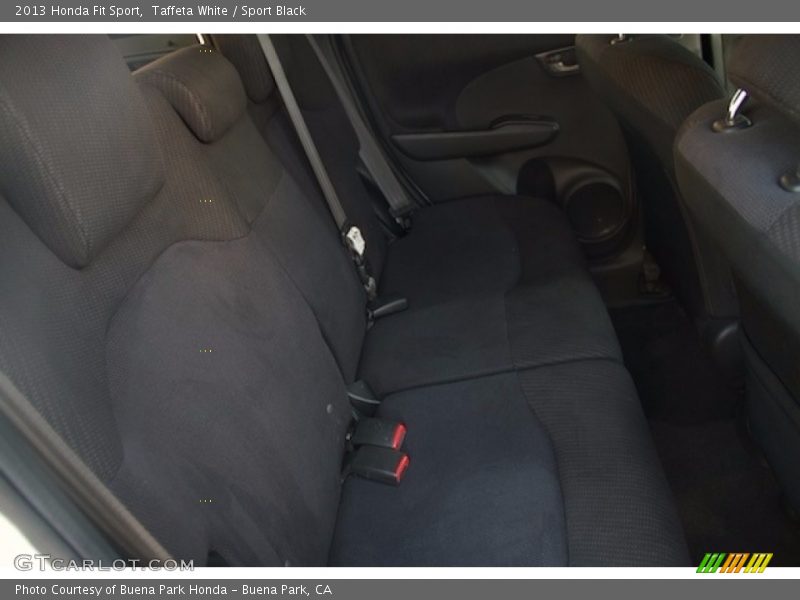 Taffeta White / Sport Black 2013 Honda Fit Sport