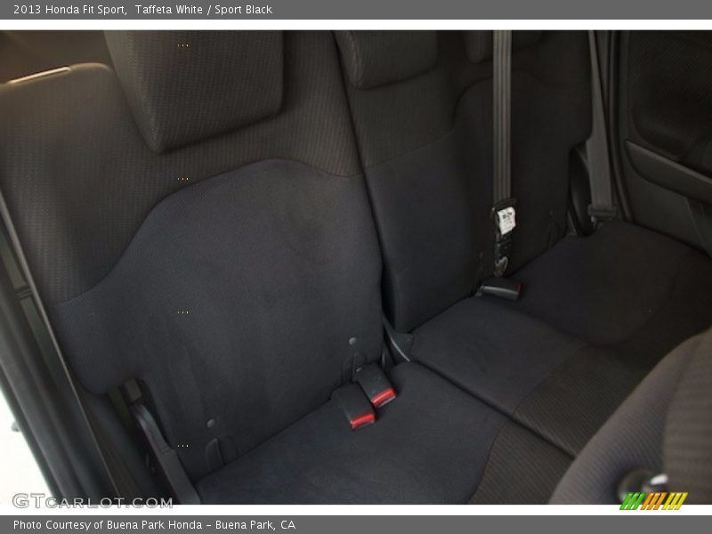 Taffeta White / Sport Black 2013 Honda Fit Sport