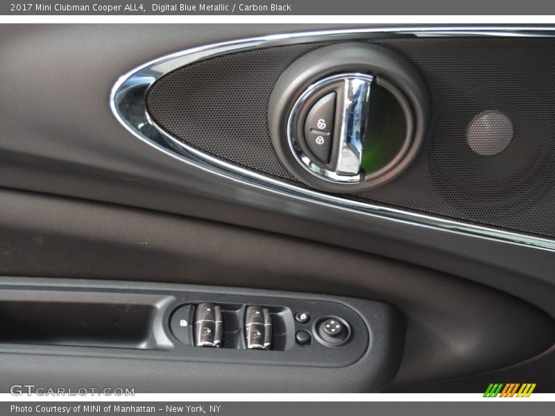 Digital Blue Metallic / Carbon Black 2017 Mini Clubman Cooper ALL4
